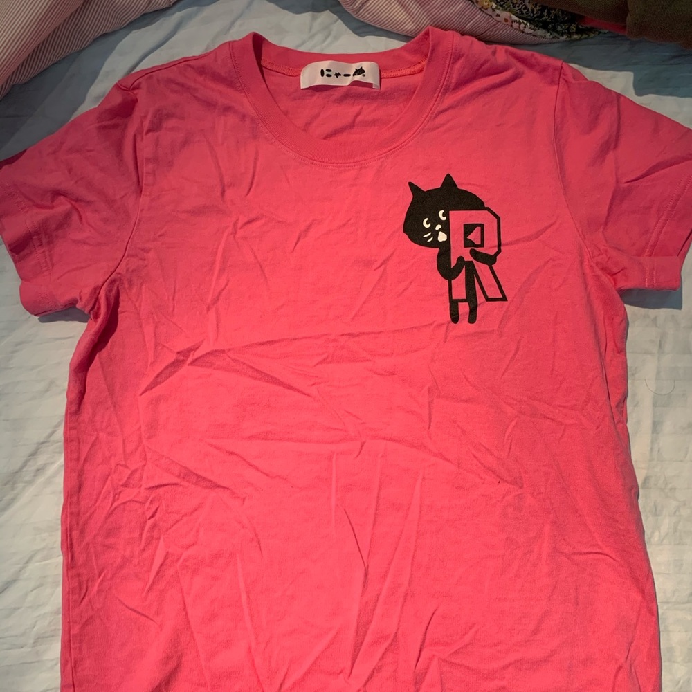 SALE ENDS 1/10:  MADE IN JAPAN pink tee